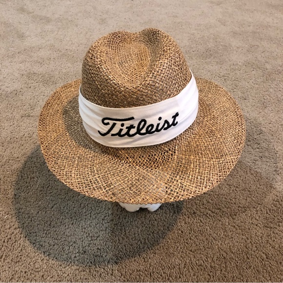 Titleist Accessories Titleist Straw Hat Poshmark